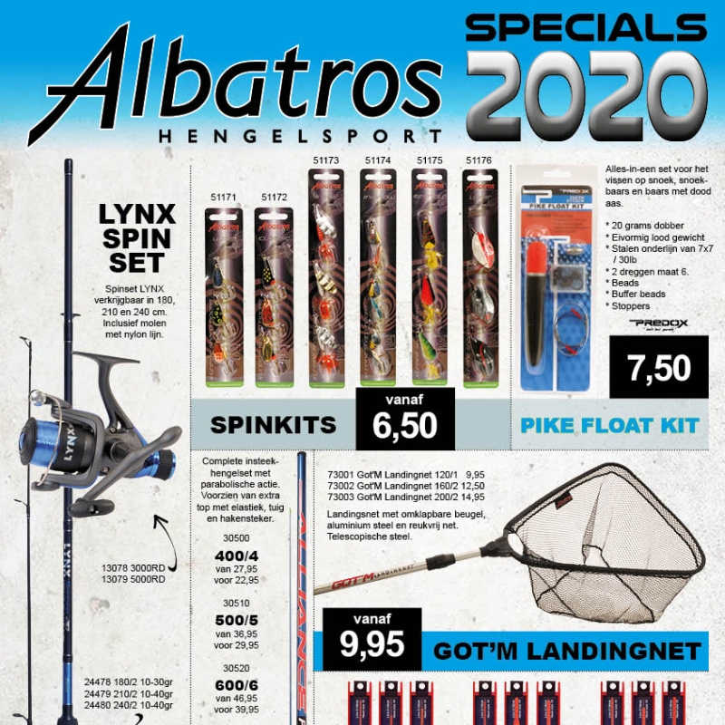 Albatros specials 2020!